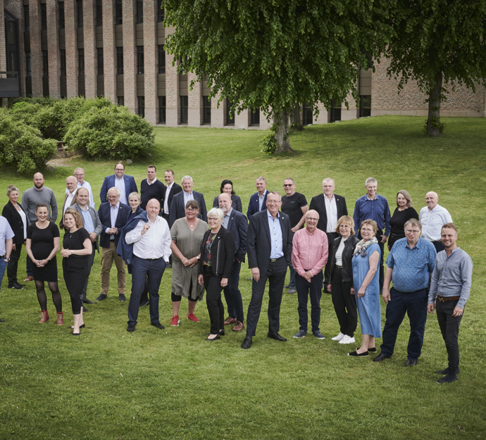 Billede af byrådsmedlemmerne